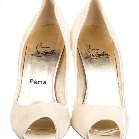 Christian Louboutin Crystal Slingback Pumps - Picture 2 of 7